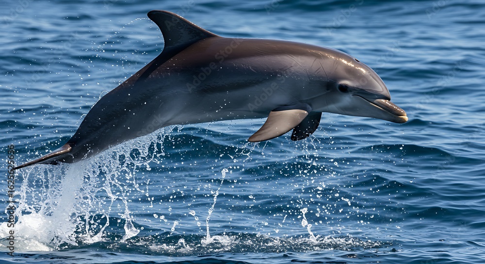 Fototapeta premium Graceful Dolphin Leap