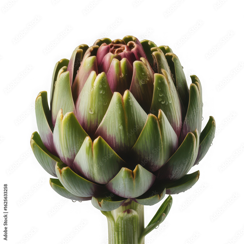 artichoke vegetarian food Isolated on white and transparent background. artichoke vegetarian food Isolated on white and transparent background.