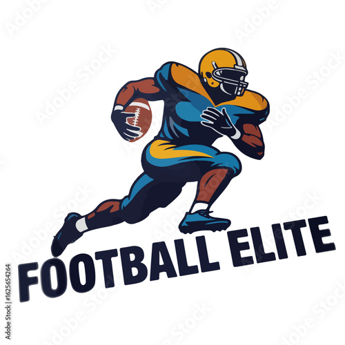 Football Elite Abstract Vector Logo

