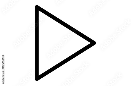 再生のシンプルなベクターアイコン