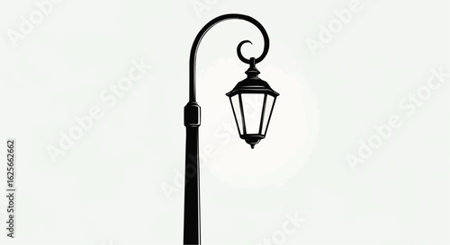 old street lamp