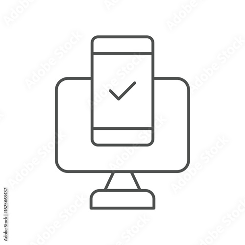Cross platform thinline icon , vector, pixel perfect, illustrator file 
