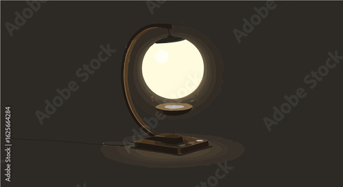 Home furniture buy modern led table lamp online contemporary desk lamp for home office bedroom nightstand lighting decor vector
