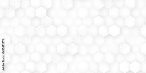 Honeycomb pattern with hexagon mesh texture bee comb grid. Flat vector illustration isolated on white background.
 