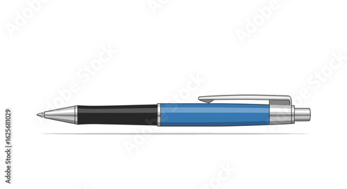 Pen with Blue Grip
