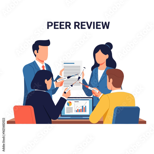 A diverse team of professionals collaboratively reviews documents and data, analyzing information and presenting findings during a business meeting, fostering a collaborative environment.