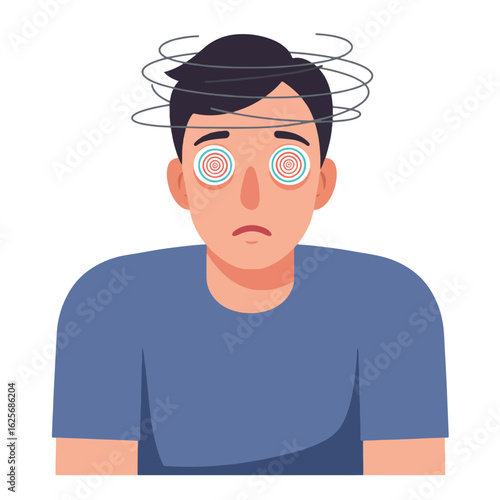Stressed businessman overwhelmed by paperwork at his desk.