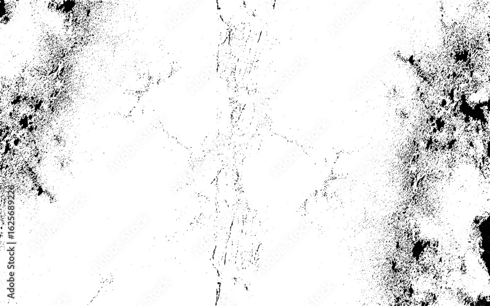 Fototapeta premium Black grainy texture isolated on white background. Grunge black and white pattern. Monochrome particles abstract texture. Distress overlay textured. Grunge design elements. Vector