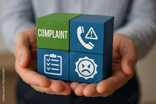 Wallpaper Mural Customer complaint, dissatisfaction from product or service problem, angry feedback from client. Torontodigital.ca