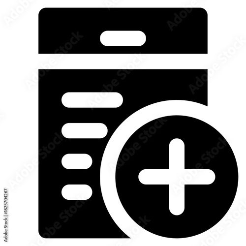 Add Document File Icon Vector
