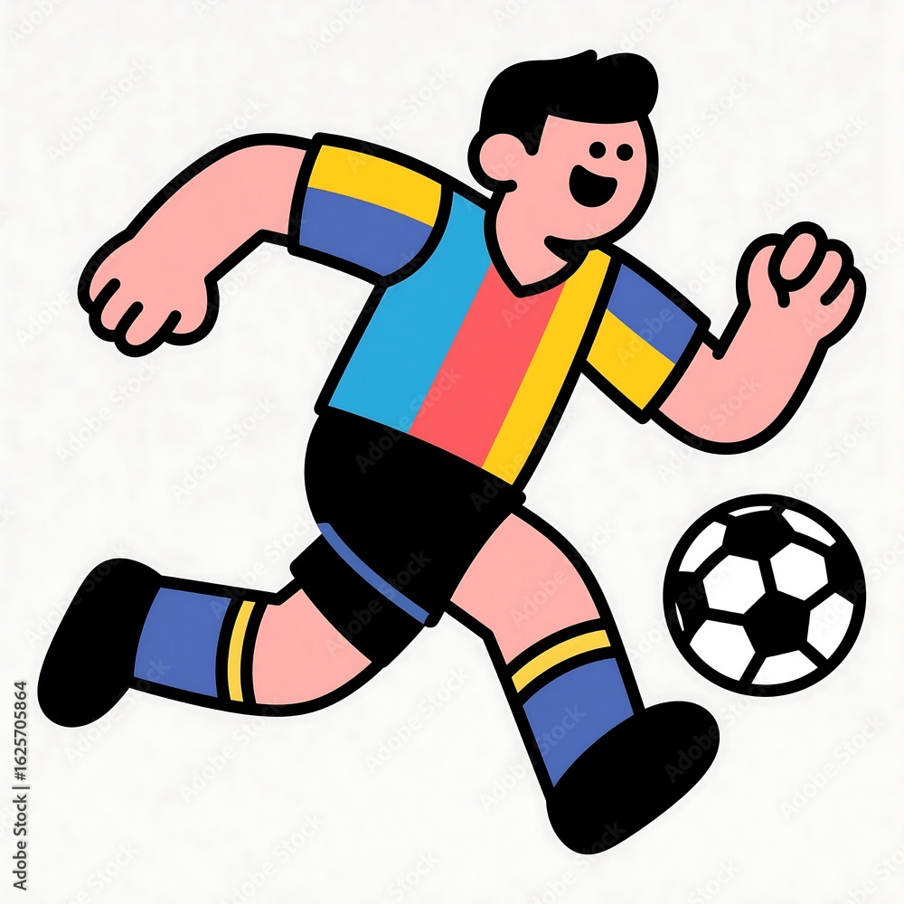 soccer player with ball soccer player with ball