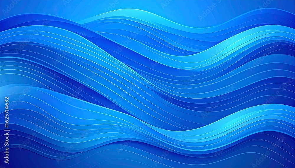 Abstract Blue Wave Background. Abstract Blue Wave Background.