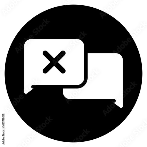 chat glyph icon