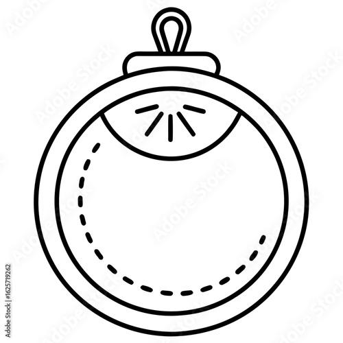 pomodoro timer icon line art line art