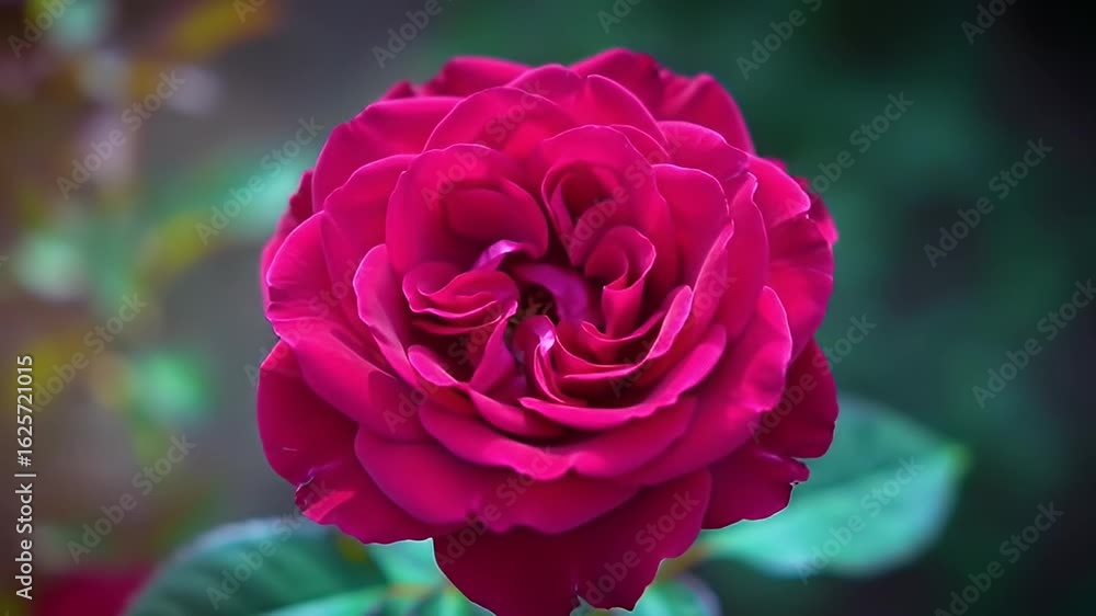 Close-up of a vibrant crimson rose Close-up of a vibrant crimson rose