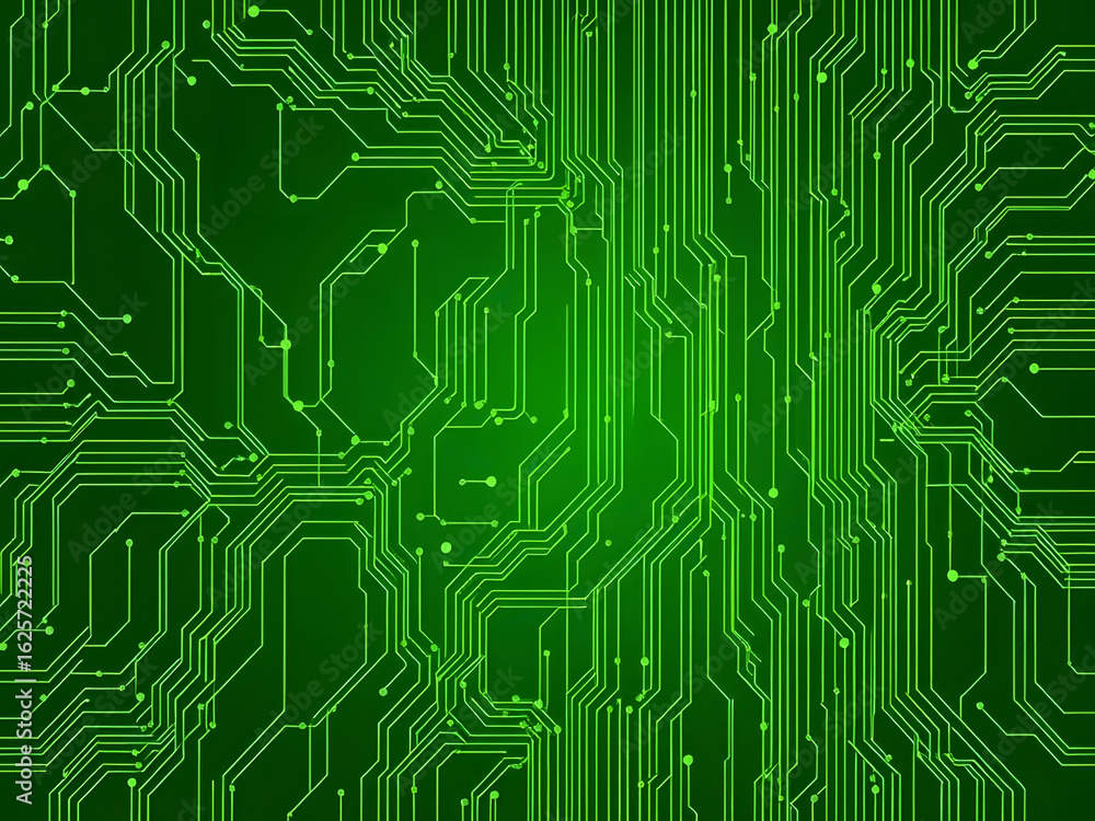 Obraz premium printed circuit board