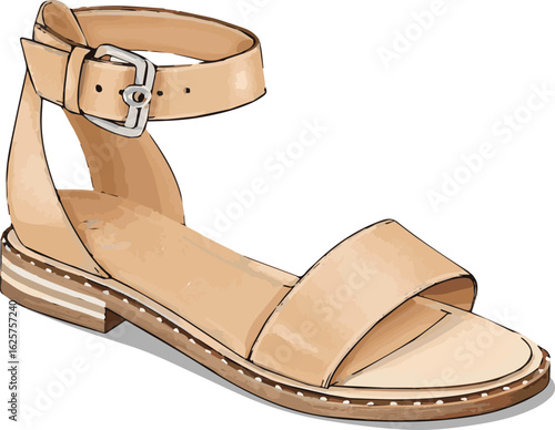 Stylish cowboy boots, brown leather shoes, and elegant sandals create a fashionable display of footwear