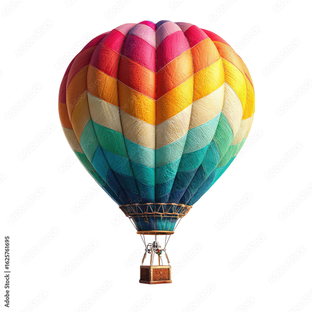 Fototapeta premium Colorful hot air balloon