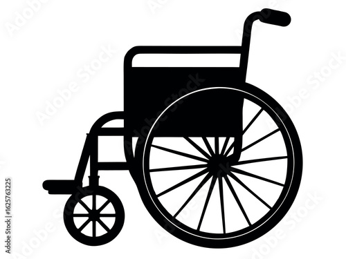 wheelchair vector illustration