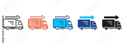 Supply Icon Set Multiple Style Collection
