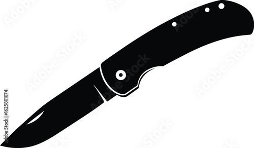 Black Knife Silhouette