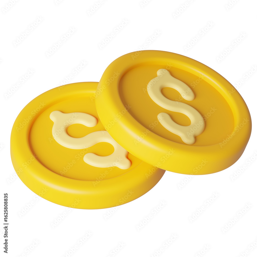 Obraz premium Coins Cash