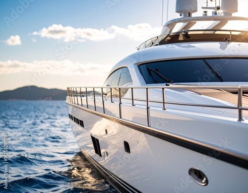 Luxury Yacht on Calm Waters