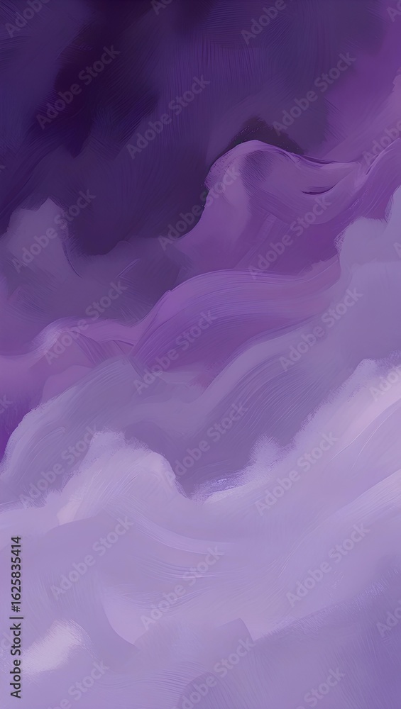 Obraz premium 背景素材 パープルグラデーション background Purple Gradient（Generative AI）