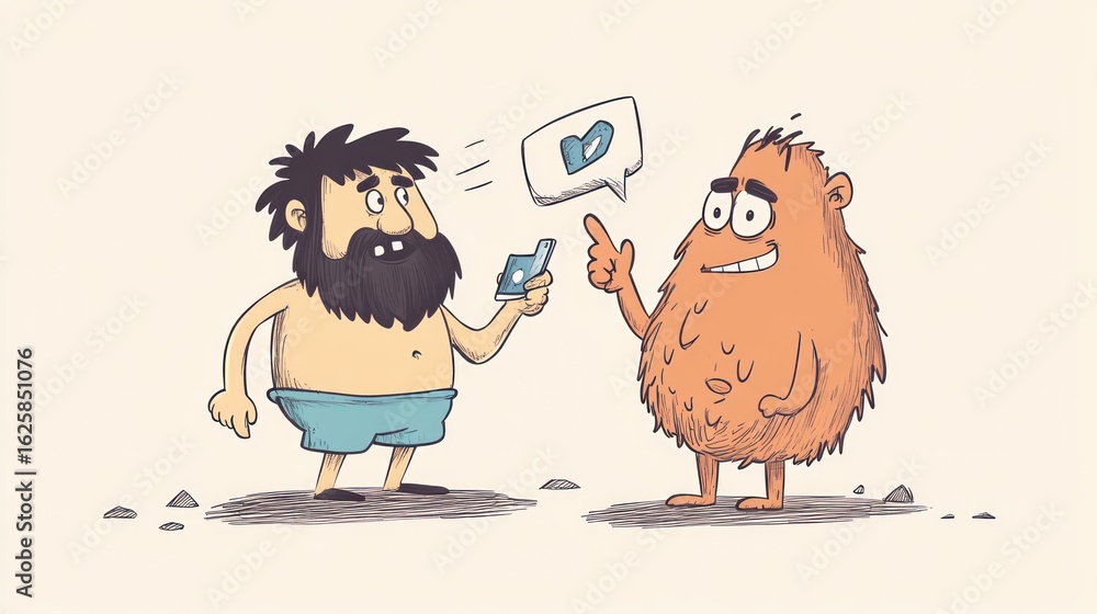 Obraz premium Prehistoric tech