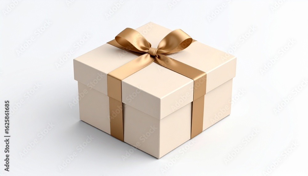 Obraz premium gift box isolated on white
