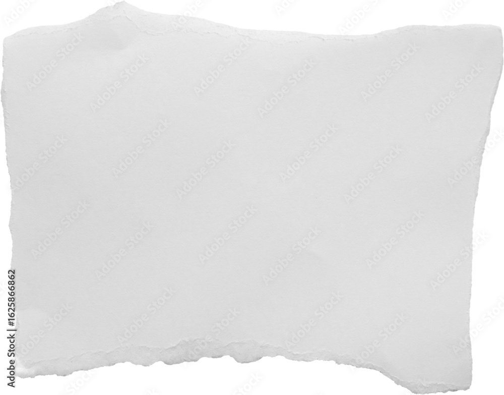 Obraz premium White ripped paper torn edges strips isolated on black background