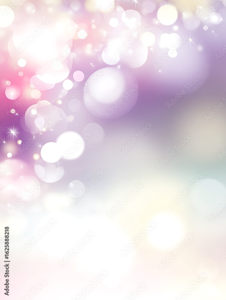 Naklejka premium Dreamy light bokeh pastel background