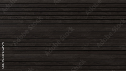 Dark Gray, horizontal patterned wood decking used for outdoor flooring