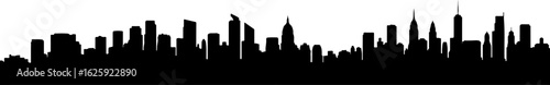 City Skyline, Urban Silhouette, Cityscape Art, 