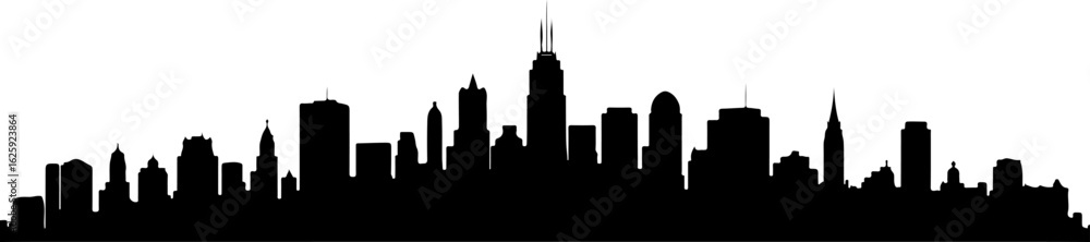 Obraz premium London skyline, , Elizabeth Tower, London vector bundle