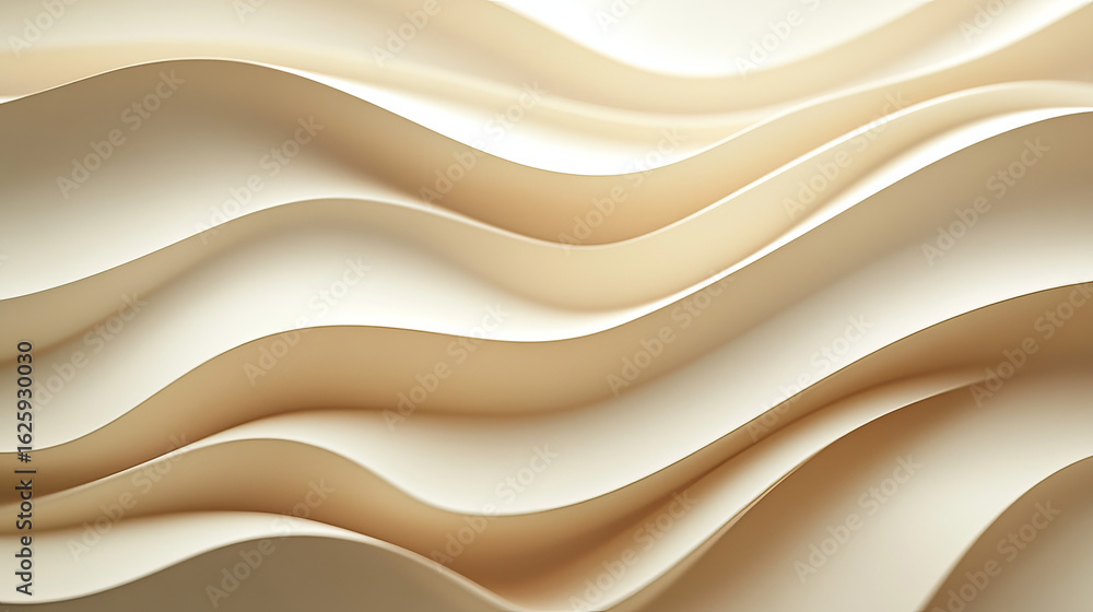 Obraz premium Abstract, flowing lines create a smooth, soft texture