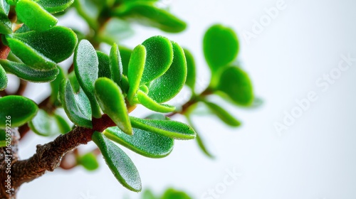 Close-up of succulent bonsai
