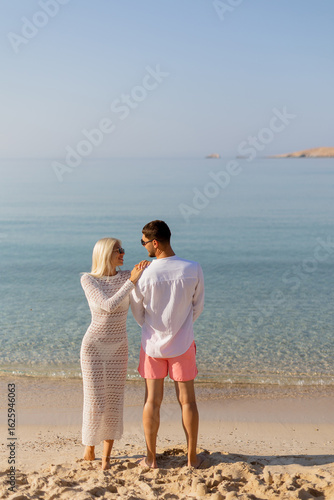 Couple enjoying a peaceful ...