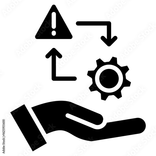 Crisis Handling glyph icon