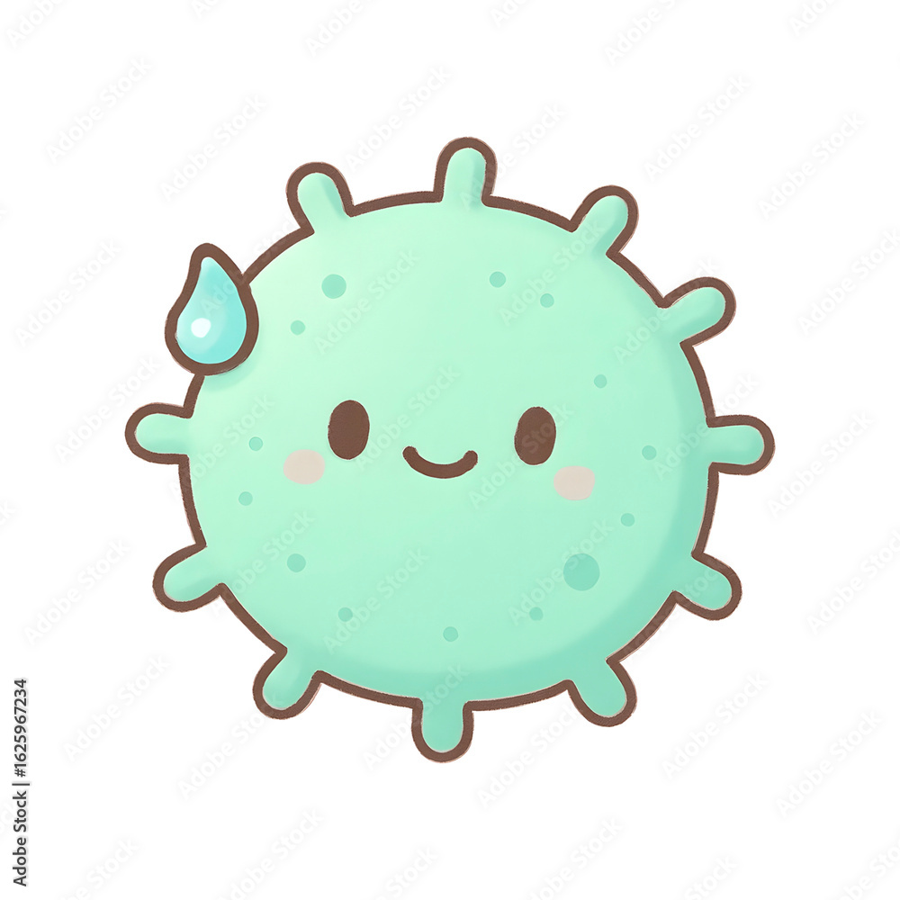 Fototapeta premium Green germs