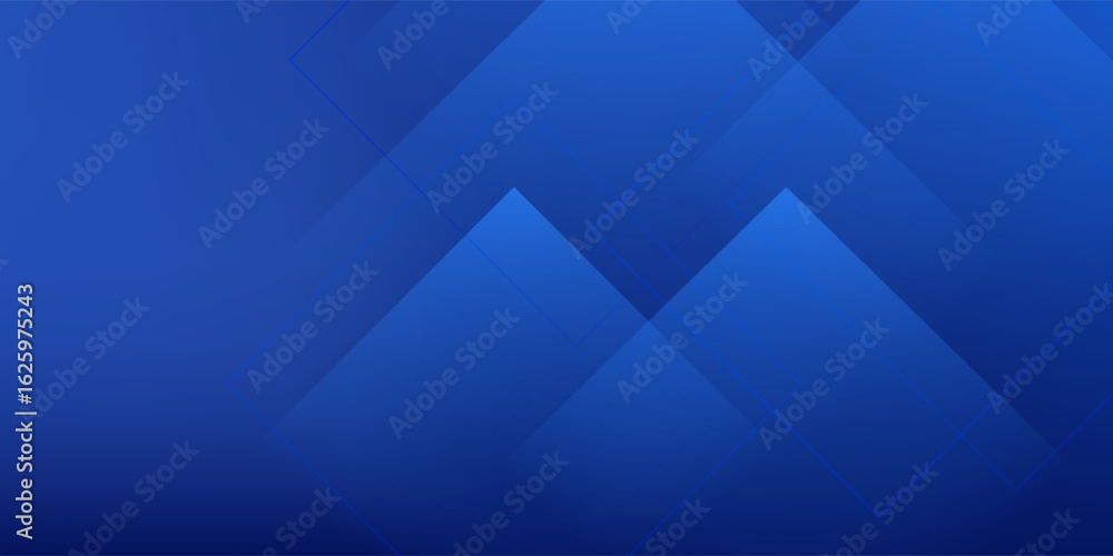Fototapeta premium Abstract blue background. Geometric triangle background eps10.