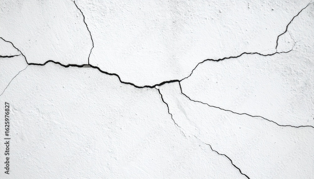 Obraz premium 割れたコンクリートの壁