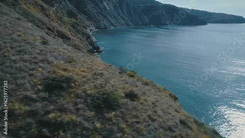 Wallpaper Mural Coastal Cliffside View Torontodigital.ca