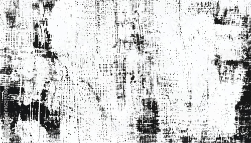 Abstract black and white grunge texture with scratched surface. Grunge distressed texture. Monochrome grunge texture.