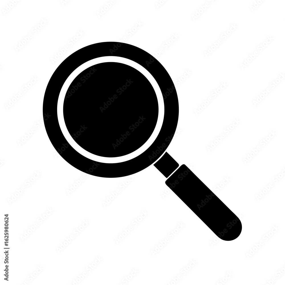 magnifying glass isolated on white magnifying glass isolated on white