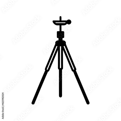 tripod isolated on white background
