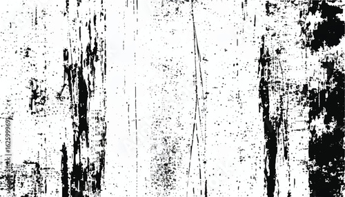 Abstract grunge black and white distressed texture background. Grunge overlay background. Monochrome Texture.