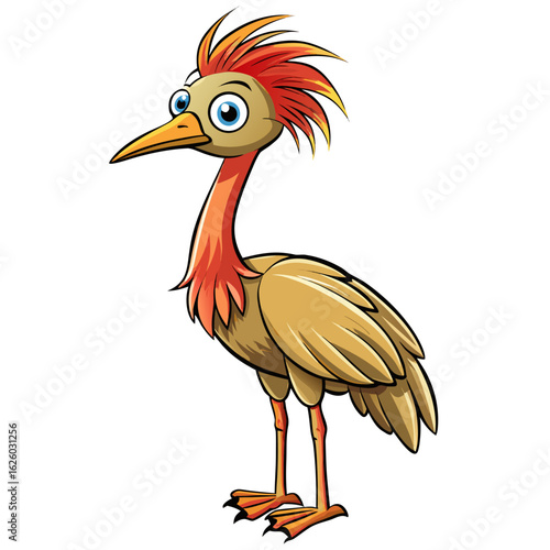 illustration of a crane