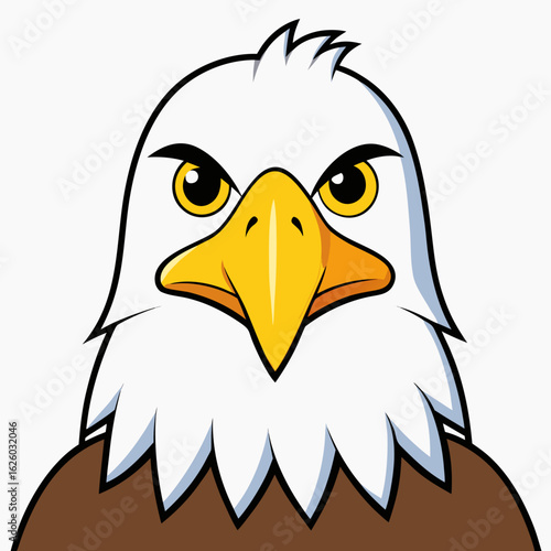 eagle head vector illustration