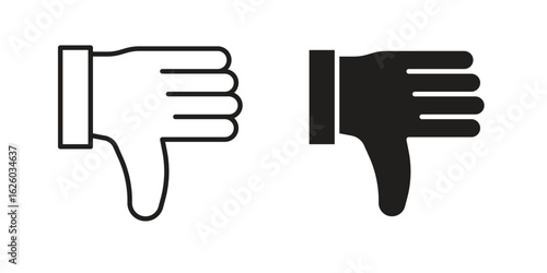 Thumb down icon